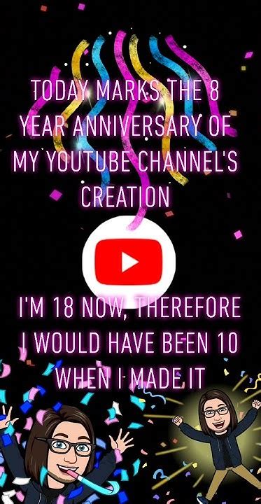 8 Year Youtube Anniversary Youtube