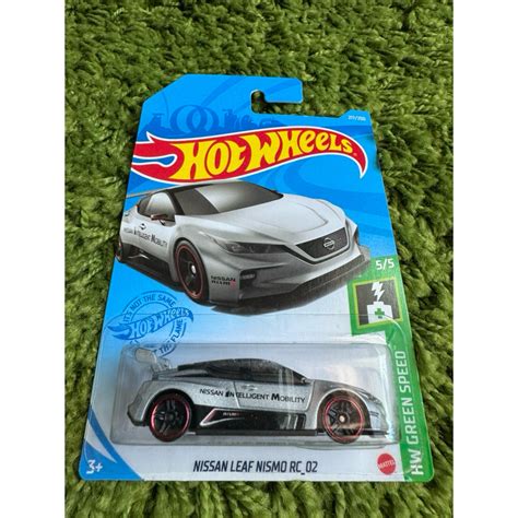 風火輪 Hot Wheels 23L 23M 日產 電動車 NISSAN LEAF NISMO RC 02 蝦皮購物