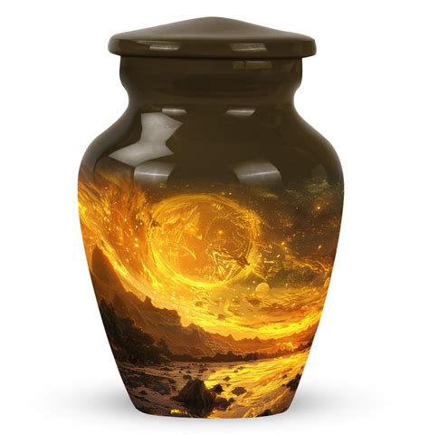 Stellar Ignition Small Urns For Human Ashes Adult Male Memorial Urns