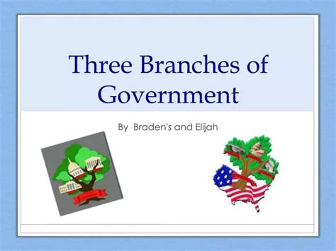 Ppt Three Branches Of Government Powerpoint Presentation Free