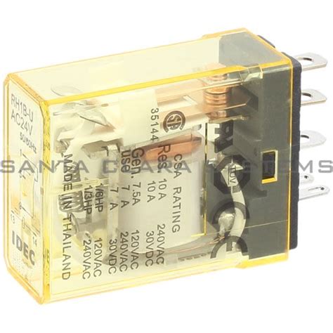 RH1B UAC24V Relay Rhib U Idec In Stock Santa Clara Systems