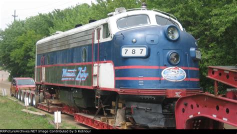 Minnesota Zephyr Dinner Train Two F9a Units In Stillwater Mn In July 2012