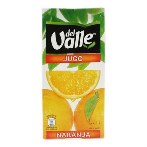 Jugo De Naranja Del Valle 1 L Walmart