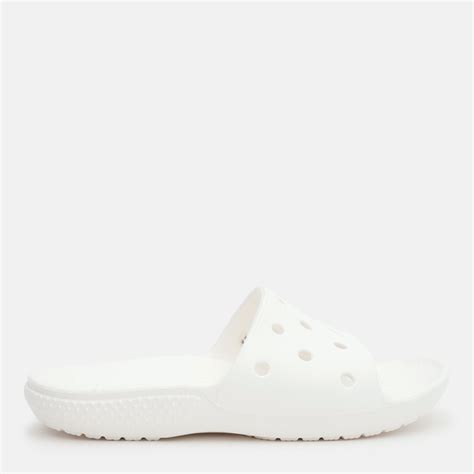Детские шлепанцы для девочки Crocs 206396-100 28-29 (C11) Белые ...