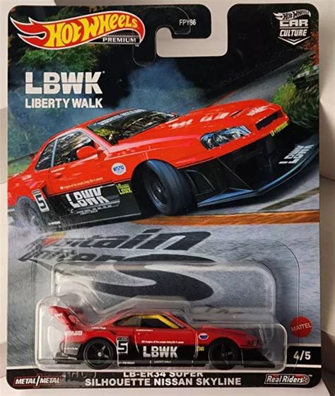 Hot Wheels Lb Er Super Silhouette Nissan Skyline Mountain Drifters