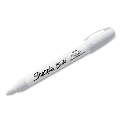 Sharpie Permanent Paint Marker Fine Bullet Tip White 2pack 896656