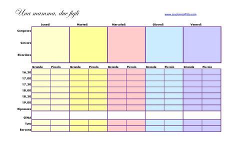 Planner Per Mamme Con Due Figli