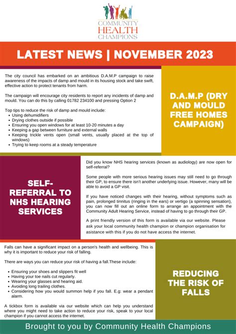 Latest News November 2023 Community Health Champions