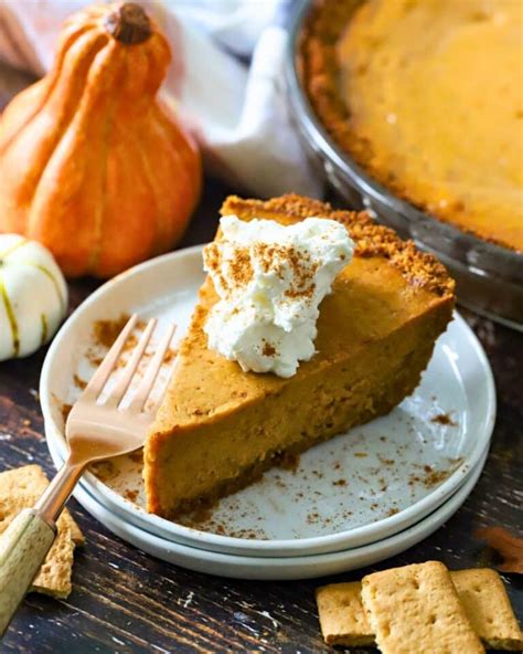 Pumpkin Pie With Graham Cracker Crust Recipe Suburban Simplicity