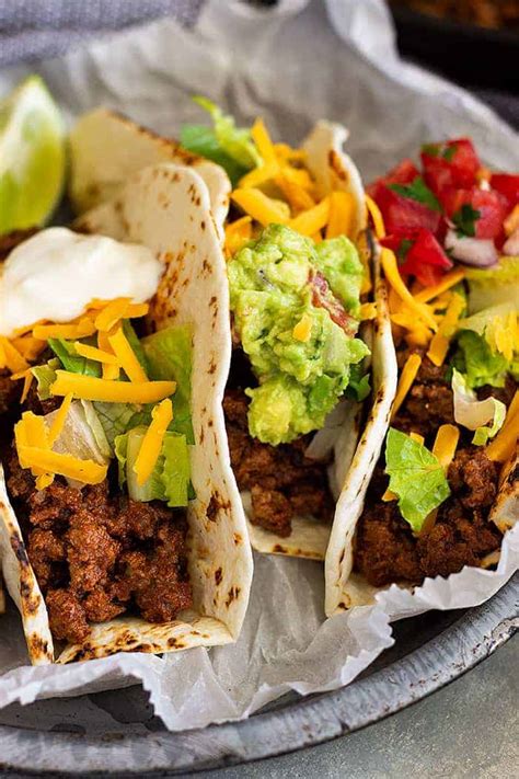 Homemade Ground Beef Taco Meat Recipe Countryside Cravings