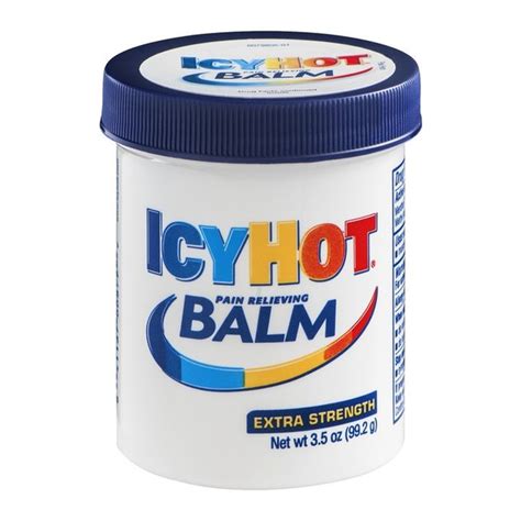 Icy Hot Pain Relieving Balm Extra Strength 35 Oz From Safeway