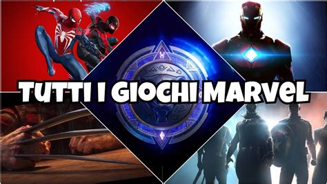 Marvel Tutti I Videogiochi Annunciati Youtube