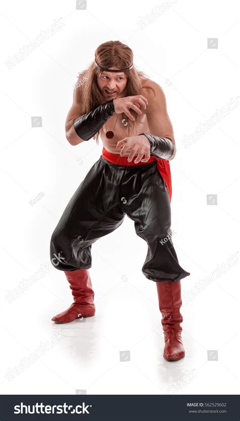 Actor Male Barbarian Trousers Naked Torso Stock Photo Shutterstock