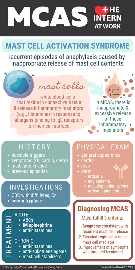 Mast Cell Activation Syndrome Mcas The Intern At Work