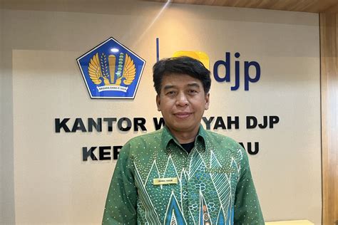 Realisasi Penerimaan Pajak Kanwil Djp Kepri Rp Triliun