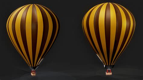 Hot Air Balloon 3d Model Turbosquid 2162991