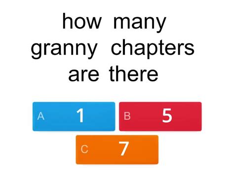 Granny Quiz