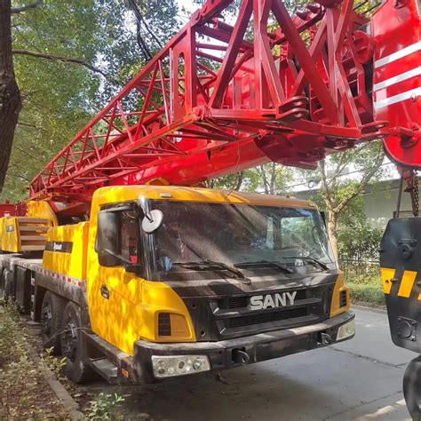 Used Ton Sany China Crane With Good Condition Used Sany Stc Ton