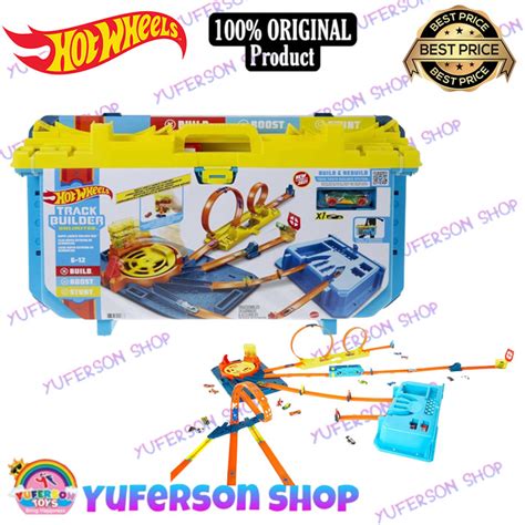 Jual Hot Wheels Hotwheels Track Builder Unlimite Rapid Launch GVG11 Kota Tangerang Yuferson