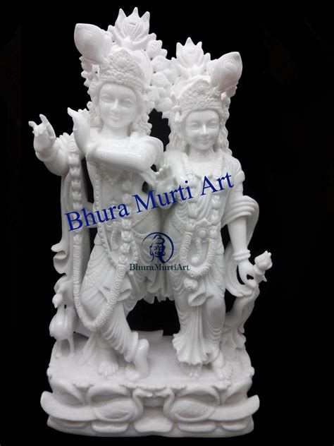 Radha Krishna White Marble Murti At Rs 135000 Marble Radha Krishna