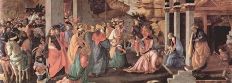 Paintings Reproductions Adoration Of The Magi 1467 By Sandro