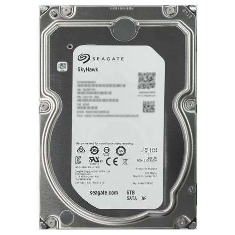 Seagate SATA6000SV35 HDD SATA 6TB Seagate SKYHAWK Especial CCTV