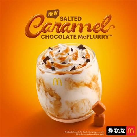 McDonald's New Salted Caramel Chocolate McFlurry