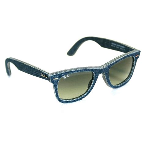 Ray Ban Ray Ban Denim Wayfarer Sunglasses Blue #RB2140 1163/71 50 22 3N | Ray Ban RB2140 1163/71 ...