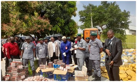 Nigeria Customs Hands Over Seized Illicit Drugs To Ndlea Daily Post