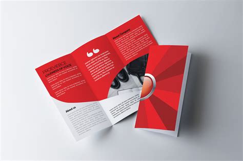 Corporate Trifold Brochure Template Graphic By Leza Sam · Creative Fabrica