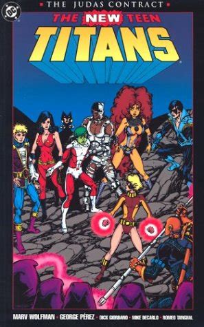 Let's Review Comics!: 'The New Teen Titans - The Judas Contract' Review