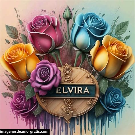 Imagenes Con Nombre 3d Flores De Colores 23