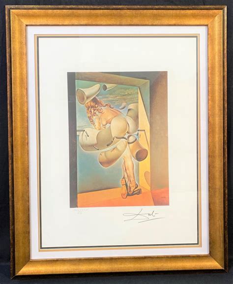 Sold Price Salvador Dali 1904 1989 Limited Edition Hand Signed Color