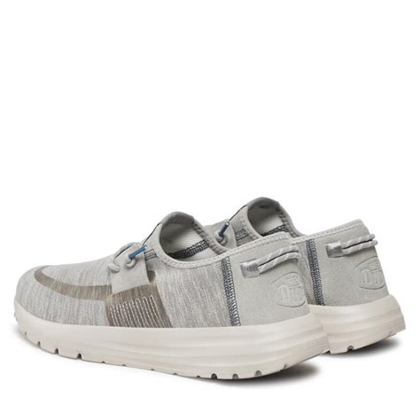 Zapatillas Hey Dude Sirocco Dual Knit Gris Zapatos Es