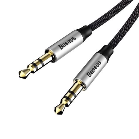 Kabel Przew D Audio Aux Wtyk Wtyk Jack Mm Stereo Baseus Cam As