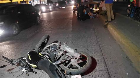 Derrapa Por Evitar Chocar Contra Otro Motociclista En Los Mochis Luz