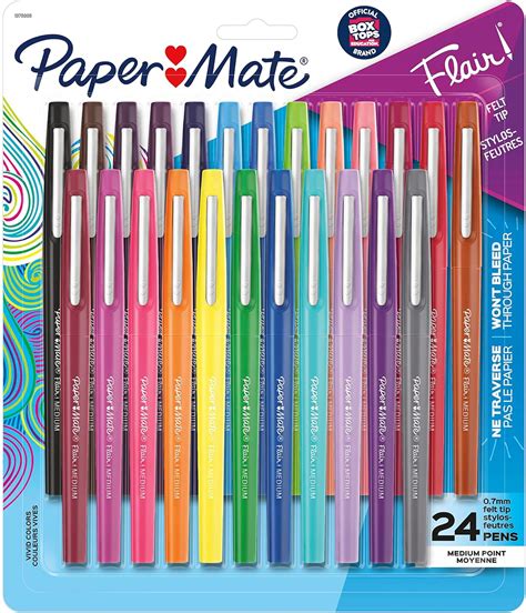 Paper Mate Flair Felt Tip Pens Medium Point Limited Edition Tropical