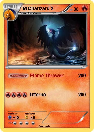 Pokémon M Charizard X 29 29 Flame Thrower My Pokemon Card