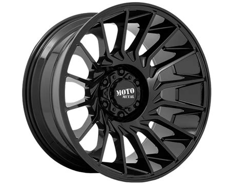 Moto Metal Gloss Black MO807 Shockwave Wheels RealTruck