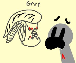 Xenomorph Vs Predator - Drawception