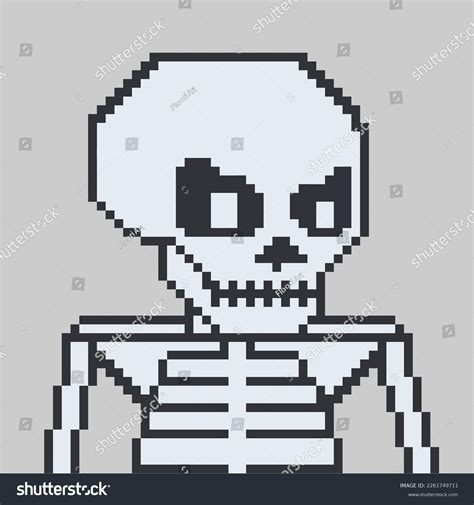 Skeleton Pixel Skull And Bones Anatomy Pixelate Pelvic Bone, 47% OFF