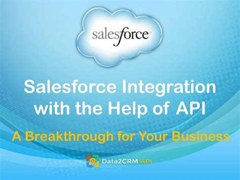 Ppt Salesforce Api Integration Powerpoint Presentation Free Download Id7226158