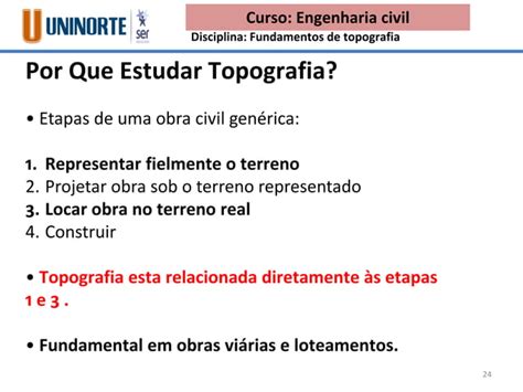 Aula Aula Introdut Ria Topografia Ppt