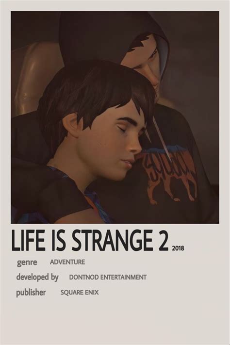 life is strange 2 polaroid poster in 2024