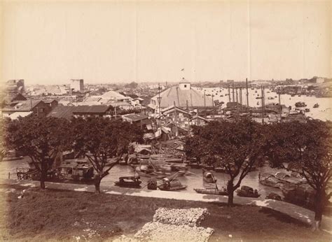 View of Canton China C 1880