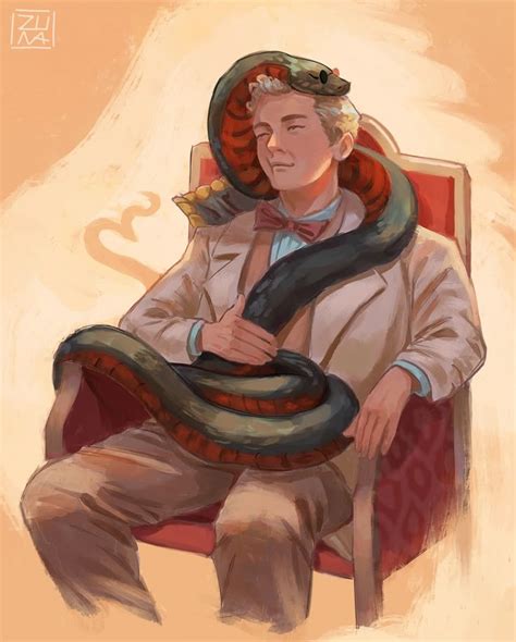 Pin On Good Omens Good Omens Book Character Art Cute Gay