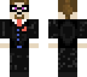 Black suit male | Minecraft Skin