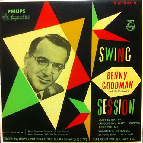 Benny Goodman And His Orchestra Swing Session Vinyl Discogs