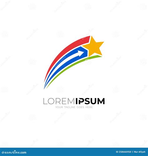 Star Logo with Simple Look and Look Good, Logo Ready To Use Stock Vector - Illustration of ...