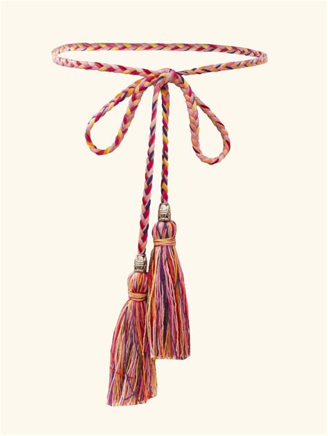 Tassel Rope Belt Fashionable Boho Accessory